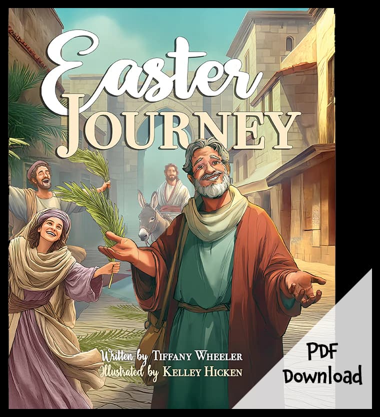 Easter Journey book cover with a PDF Download label