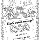 Nephite Christmas Coloring Book Decoder