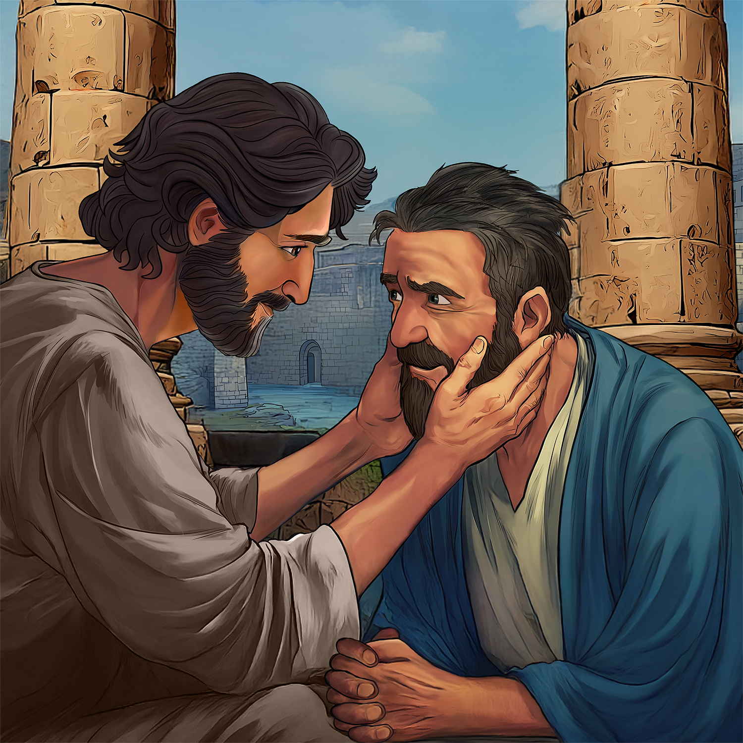 Easter Journey illustration