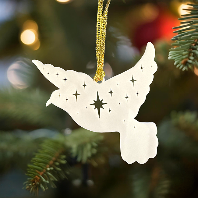 Peace Dove Ornament